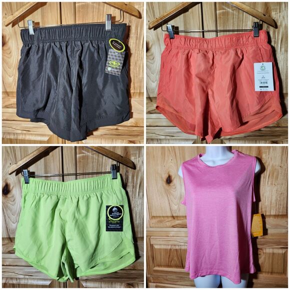 Women’s Small 4pc Athletic Clothing Lot – Tank Top & Shorts – NWT - Picture 1 of 9
